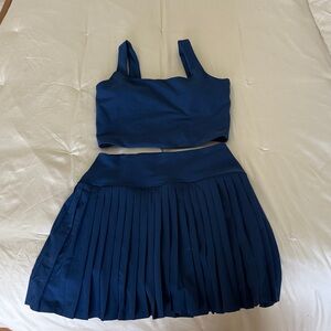 YPB motionTEK Lined Pleated Skirt and Top